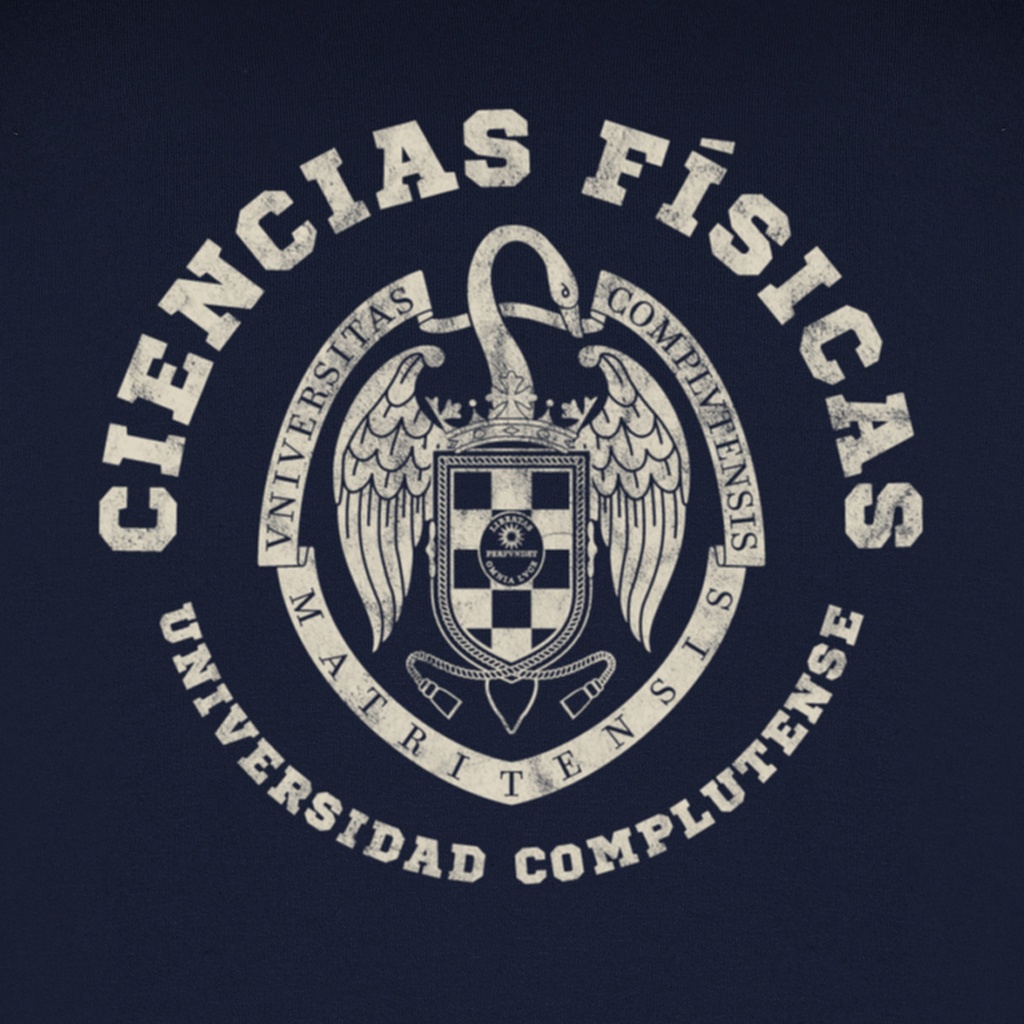Sudadera Facultad C.Fisicas Universidad Complutense de Madrid